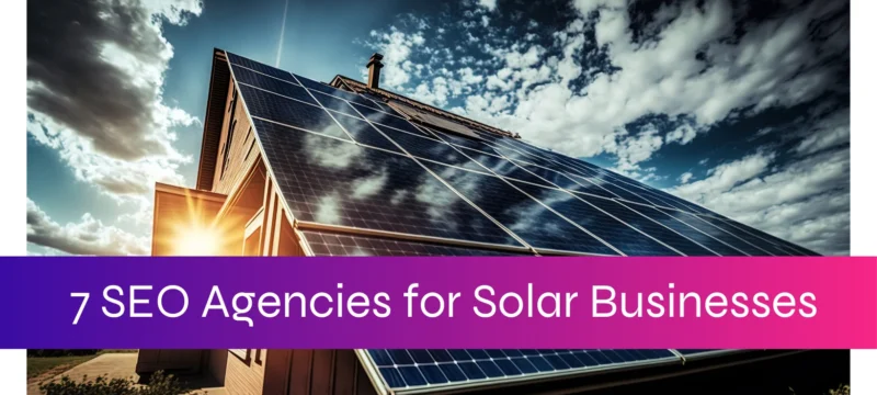 Solar Company SEO agency